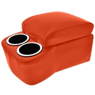Orange Narrow Shorty Bench Seat Cruiser Console