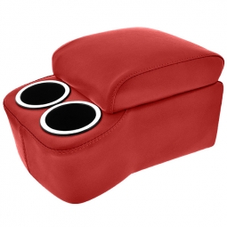 Red Narrow Shorty Bench Seat Cruiser Console