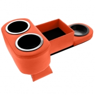Orange Hot Rod Drinkster Floor Console with Coin Holder