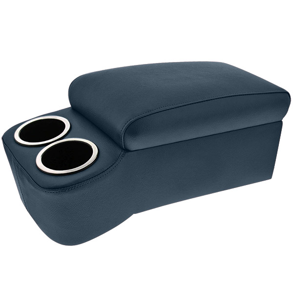 Blue Narrow Bench Seat Cruiser Console | CupHoldersPlus