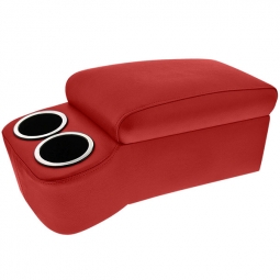 Red Narrow Bench Seat Cruiser Console