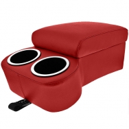 Red Bench Seat Cruiser Console
