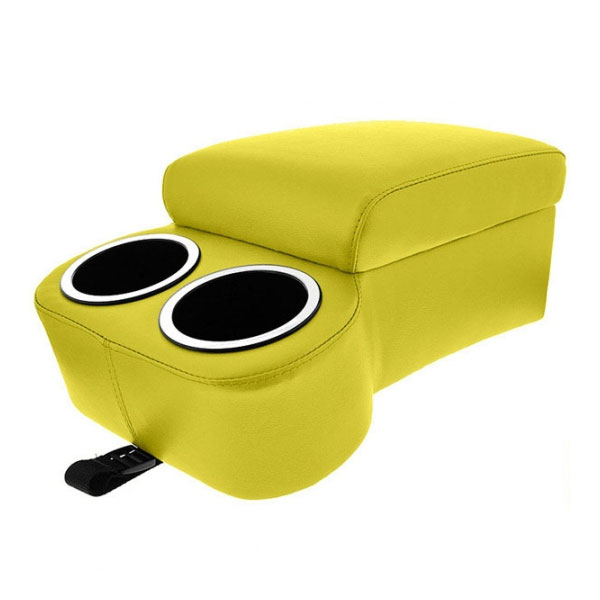 Yellow Consoles & Cup Holders